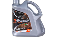 Масло моторное G-Energy Synthetic Active 5W-40 4л