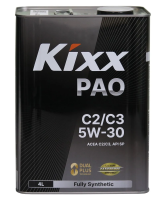 Масло моторное Kixx PAO C2/C3 5W-30 4л
