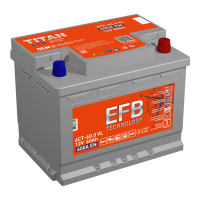 TITAN EFB 60Ah обр. пол. 600A 242x175x190