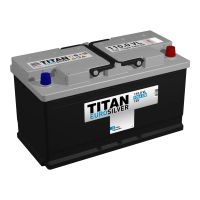 TITAN EUROSILVER 110Ач обр. пол. 930A 353x175x190