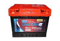 UNICORN RED EFB 60R обр. пол. 600A 242x175x190