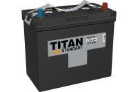 TITAN Asia STANDART 50Ач обр. пол. 430A 232x128x220, тонк. клеммы