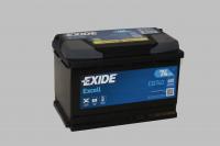 EXIDE Excell EB740 74R обр. пол. 680А 276x175x190