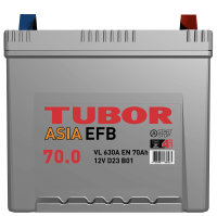 TUBOR Asia EFB 70R обр. пол. 600A 232x173x220