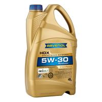 Масло моторное RAVENOL HDX 5W-30 4л