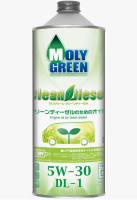 Масло моторное MOLYGREEN CLEAN DIESEL DL-1 5W-30 1л