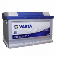 Varta Blue E43 72R обр. пол. низкий 680A 278x175x175