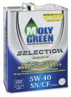 Масло моторное MOLYGREEN SELECTION SN/CF 5W-40 4л