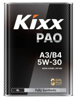Масло моторное Kixx PAO А3/В4 5W-30 4л