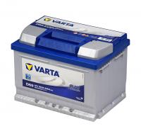 Varta Blue D59 60R обр. пол. низкий 540A 242x175x175