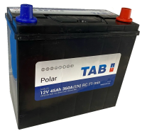 Tab Polar Asia 45R обр. пол. 360A 235x125x225 ст./тонк. кл./бортик (54523/84)