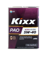 Масло моторное Kixx PAO А3/В4 5W-40 4л