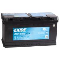 EXIDE Start-Stop AGM 95R обр. пол. 850А 353x175x190 (EK950)