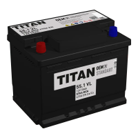 TITAN STANDART 60Ач прям. пол. 550A 242x175x190