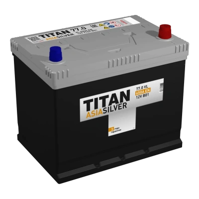 TITAN Asia Silver 77Ач обр. пол. 650A 258x173x220