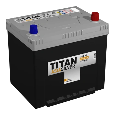 TITAN Asia Silver 70Ач обр. пол. 600A 230x175x220