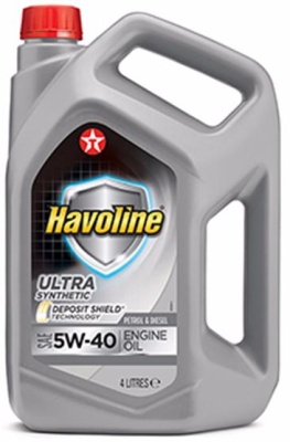 Масло моторное TEXACO Havoline Ultra S 5W-40 4л (T801339MHE-TX)
