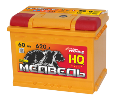 МЕДВЕДЬ SILVER 60R обр. пол. 620A 242x175x190