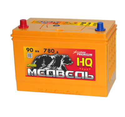 МЕДВЕДЬ SILVER Asia 90L прям. пол. 780A 306x173x225 (105D31R)