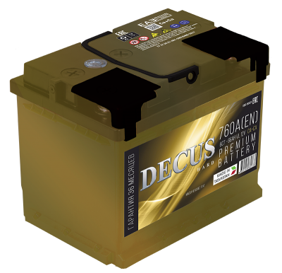 DECUS 66L прям. пол. 760A 242x175x190