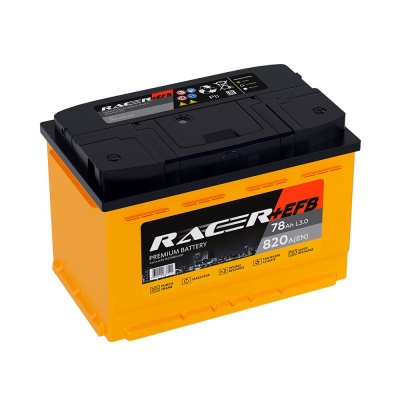 RACER EFB 78R обр. пол. 820A 278x175x190