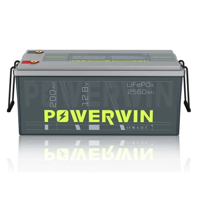 POWERWIN BT200 12,8В, 200 Ач, 2560 Вт/ч LiFePO4 (Литий-Железо-Фосфат)