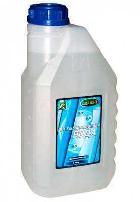 Дистиллированная вода OILRIGHT 1,5 л.