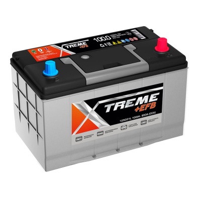XTREME EFB Asia 100R обр. пол. 850A 306x173x225 (125D31L)