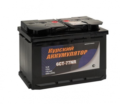 Курский аккумулятор 77R обр. пол. 670A 278x175x190