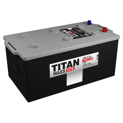 TITAN MAXX EFB 225Ач евро обр. пол. 1300A 518x274x237