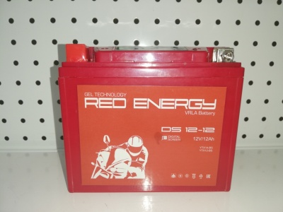 Мото Red Energy DS1212 12Ач 190A прям. пол. 150х86х131 (YTX14-BS, YTX12-BS)
