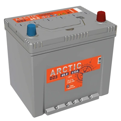 TITAN ARCTIC Asia 65Ач обр. пол. 630A 230x175x223
