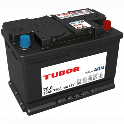 TUBOR AGM 70R обр. пол. 720A 278x175x190