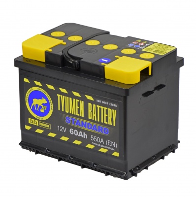 Тюмень Standart 60L прям. пол. 550A 242x175x190