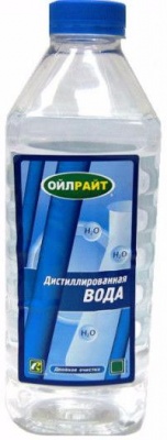 Дистиллированная вода OILRIGHT 2 л.
