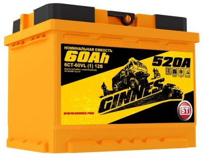 GINNES 6CT-60R обр. пол. 520A 242х175х190