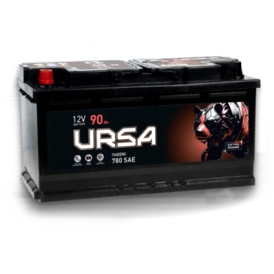 URSA Extra Power 90Ah прям. пол. 740 353x175x190