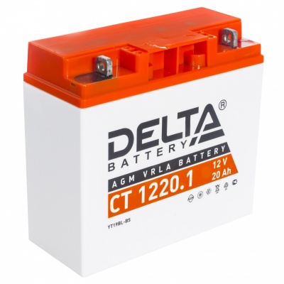 Мото DELTA CT 1220.1 20Ач обр. пол. 181x77x167 (YT19BL-BS)