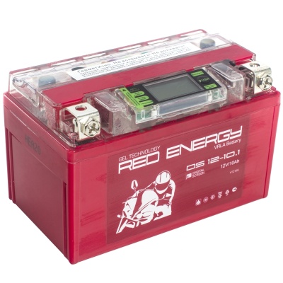Мото Red Energy DS1210.1 10Ач 195A прям. пол. 150х86х93 (YTZ10S, YTX7A-BS)