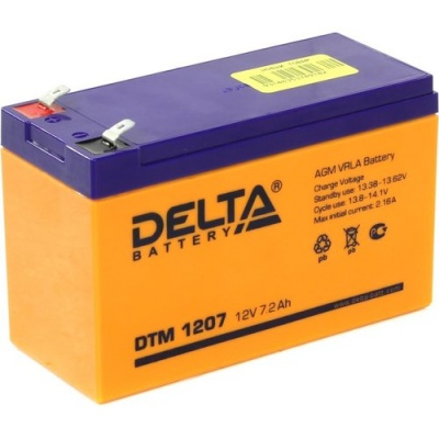 Аккумулятор для ИБП Delta DTM 1207 7Ач 151x65x94