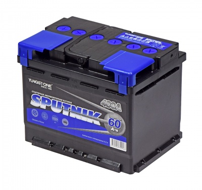 Sputnik 60L прям. пол. 480A 242х175х190