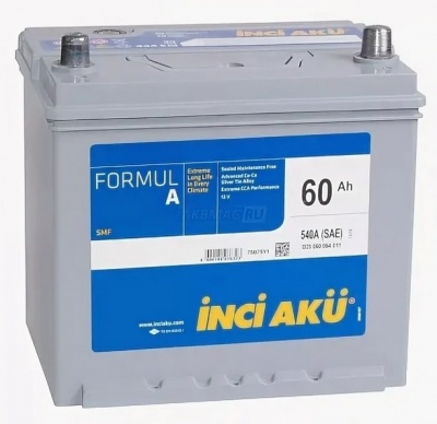 INCI AKU Formul A Asia 60R обр. пол. 540A 232x173x220