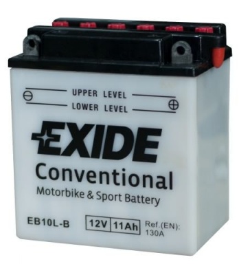 EXIDE CONVENTIONAL EB10L-B 11Ач 130A обр. пол. 135x90x145