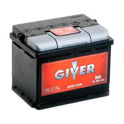 GIVER HYBRID 6CT-60R обр. пол. 500A 242х175х190