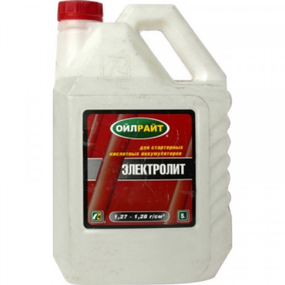 Электролит OilRight 5л 1.28
