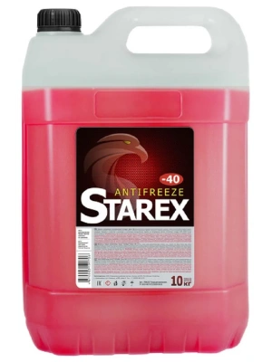 Антифриз Starex red (красный) -40, 10кг
